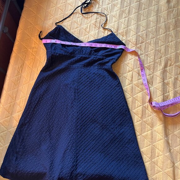Y2K vintage GAP black halter sundress sz 6 - Picture 5 of 13